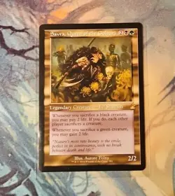 MTG Ravnica Remastered RETRO BORDER R Savra, Queen of the Golgari #0381 - Image 1