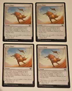 Magic: The Gathering-Outlaws of Thunder Junction (Regular) 4x Playset YOU PICK - Image 5