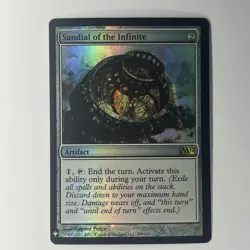 Sundial Of The Infinite X1 Mtg The List Reprints Mystery Booster Nm Foil - Image 1