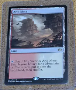 MTG Arid Mesa NM Modern Horizons 2 MH2 #244 Fetchland Modern Legacy EDH - Image 1