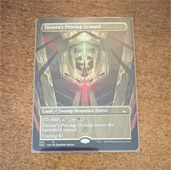 Wizards of the Coast MTG Ziatora's Proving Ground SNC Rare Land Regular 295 - Image 1