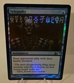 Telepathy MTG Core Set 2010 (M10) Foil - Image 1