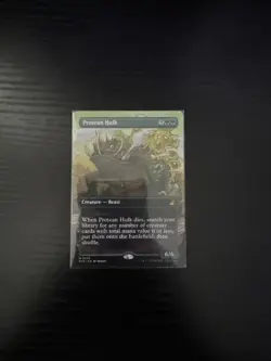 Magic The Gathering: Ravnica Remastered Protean Hulk Anime Borderless #435 - Image 1