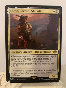 Lotho, Corrupt Shirriff Universes Beyond: LOTR : Tales of Middle-Earth Regular - Image 3