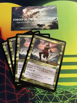 Radha, Heir to Keld Retro Frame x4 4x 4 - MTG - DMR Dominaria Remastered - Image 1