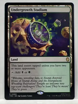 Undergrowth Stadium - Rare #80 - Magic: Teenage Mutant Ninja Turtles - Image 1