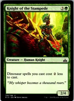 Magic | RIX | Knight of the Stampede | 138 | Normal | NM - Image 1