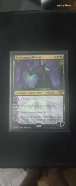 Professor Dellian Fel Secrets of Strixhaven Regular - Image 1