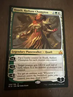 Hualti, Radiant Champion 159/196 Rivals of Ixalan Mythic NM - Image 1