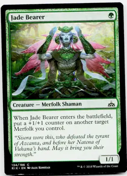 Jade Bearer, Rivals of Ixalan #134 MTG - Image 1