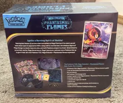 Pokemon Mega Evolution Phantasmal Flames ETB Elite Trainer GREAT CONDITION BOX - Image 2