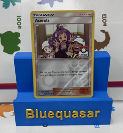Pokemon TCG - Acerola - 3rd Place League Challenge Promo 112a - Burning Shadows - Image 1