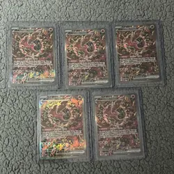 Lot of 5 - ORICORIO EX #024 2025 POKEMON BLACK STAR PROMOS - Image 1