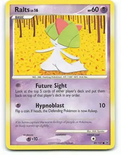 POKEMON CARD RALTS 89/127 NO 280 FEELING POKEMON TCG CCG - Image 1