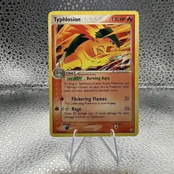 Pokemon TCG Typhlosion EX Unseen Forces 17/115 Non Holo - Image 1