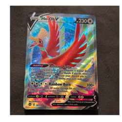 Ho-Oh V 187/195 Swsh12: Silver Tempest Ultra Rare Full Art Holo Pokemon TCG (EN) - Image 1