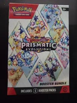 Prismatic Evolutions Booster Bundle | Pokemon TCG Scarlet & Violet | Sealed - Image 1