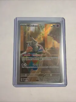 Pokemon TCG Mimikyu Scarlet & Violet Promo Card 075/Promo - Image 1