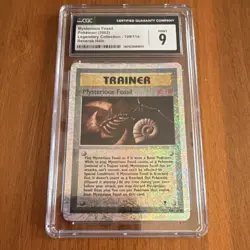Pokemon Mysterious Fossil Legendary Collection 109/110 Reverse Holo CGC 9 2002 - Image 1