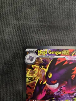 Mega Gengar Ex 284/217 SIR Ascended Heroes!! Amazing Condition! Pokemon TCG - Image 2