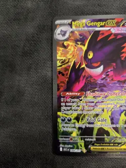 Mega Gengar Ex 284/217 SIR Ascended Heroes!! Amazing Condition! Pokemon TCG - Image 3