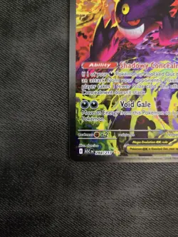 Mega Gengar Ex 284/217 SIR Ascended Heroes!! Amazing Condition! Pokemon TCG - Image 4