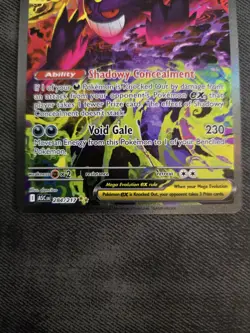 Mega Gengar Ex 284/217 SIR Ascended Heroes!! Amazing Condition! Pokemon TCG - Image 5