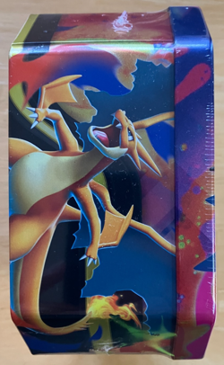 Sealed Pokemon TCG Mega Charizard X EX Tin 4 Booster Packs & Charizard Promo - Image 3