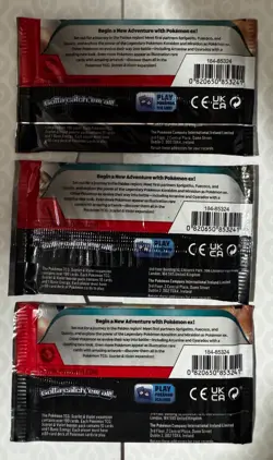 3 Scarlet & Violet Base Set Pokemon TCG Booster Packs - Image 2