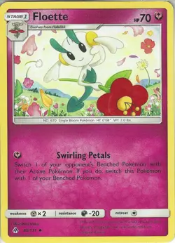 POKEMON CARD FLOETTE 85/131 NO 670 SINGLE BLOOM POKEMON TCG CCG - Image 1