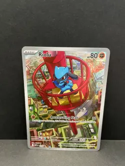 Riolu - MEP010 - Pokemon Mega Evolution Holo Promo NM - Image 1