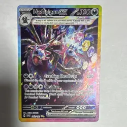 Pokemon Hydreigon ex Special Illustration Rare Full Art Holo Sv08 240/191 330 NM - Image 1