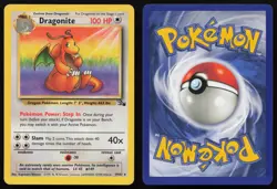 Dragonite 19/62 Unlimited Rare Fossil Pokemon LP - Image 3