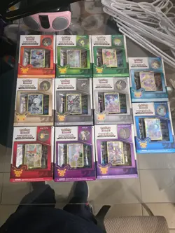 Pokemon TCG Mythical Pokemon Collection 20th Anniversary Promo Box All released. - Image 1