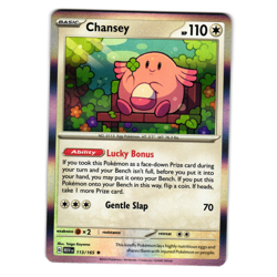 CHANSEY 113/165 SCARLET AND VIOLET 151 POKEMON TCG - Image 1