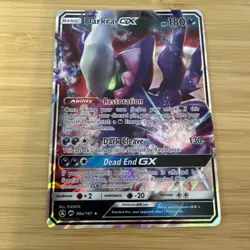 Pokemon SM Burning Shadows Darkrai GX #88a/147 🚨 Damaged Condition Alt Art - Image 1