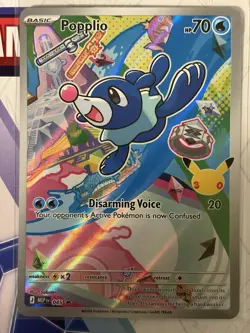 Pokemon - Rowlet Litten Popplio First Partner Illustration Set MEP 43 44 45 LOT - Image 3
