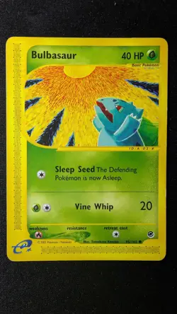 Pokemon TCG Bulbasaur 95/165 Expedition Non Holo - Image 1
