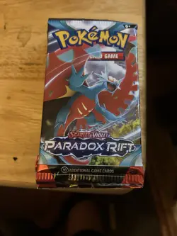 Pokemon Scarlet and Violet Paradox Rift x1 Booster Pack - Image 1