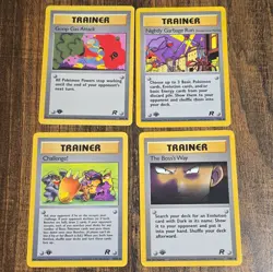 Pokemon lot - 1st Edition Trainer Goop Gas Attack Nightly Garbage Run Challenge - Image 1