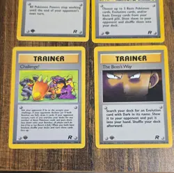 Pokemon lot - 1st Edition Trainer Goop Gas Attack Nightly Garbage Run Challenge - Image 3