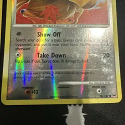 Pokemon Tauros Lot Pop Series 2 LP Platinum Reverse Holo MP - Image 5