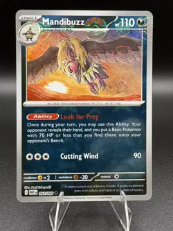 Mandibuzz (Poke Ball Pattern) (064/086) Uncommon SV: White Flare NM Pokemon TCG - Image 1