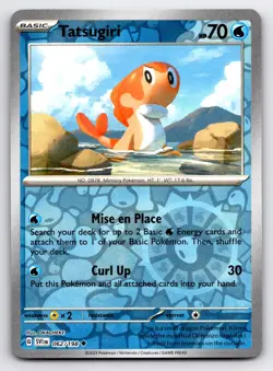 Pokemon Uncommon Tatsugiri SV01: Scarlet & Violet Base Set SVI Reverse Holo 062/ - Image 1