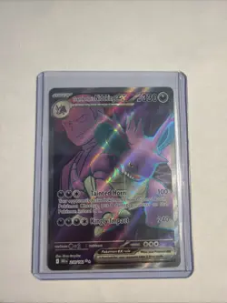 Pokemon TCG Team Rockets Nidoking EX 216/182 Destined Rivals Ultra Rare Full Art - Image 1