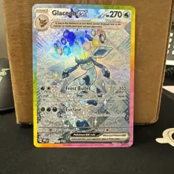 Glaceon ex 150/131 pokemon Prismatic Evolutions SIR near mint ships fast - Image 1