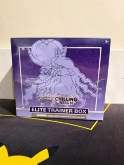 Pokemon TCG Chilling Reign Elite Trainer Box ETB Calyrex Ice Rider NEW SEALED - Image 1