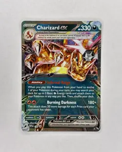2025 Pokemon SV Black Star Promos Charizard ex #196 NM - Image 1