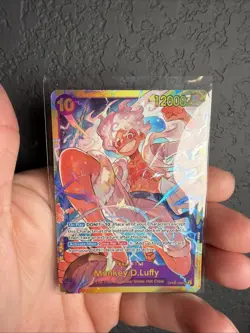 Monkey.D.Luffy OP05-119 SEC One Piece TCG English Card Mint - Image 1