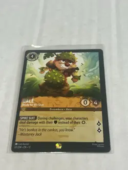 Disney Lorcana Wilds Unknown Dale Ready For His Shot 22/204 Legendary - Image 1